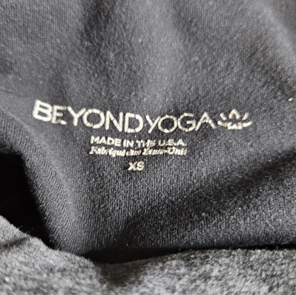 Beyond Yoga Spacedye Caught In The Midi High Waisted Legging Charcoal Size XS - Picture 4 of 5